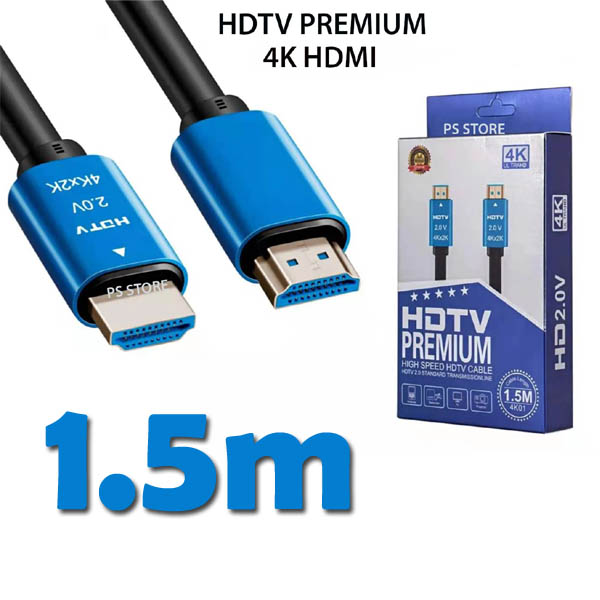 HDMI 4K High Speed HDTV 1.5m Premium Cable