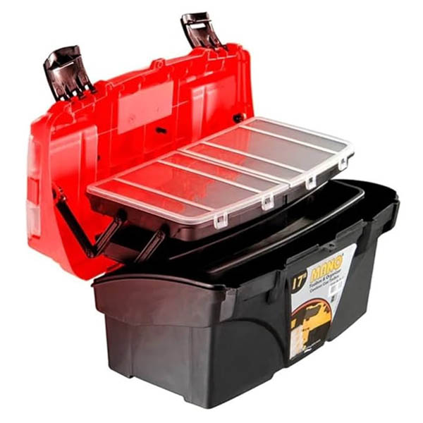 Empty Tools Box 17" with Hang & Shelf - DY17C