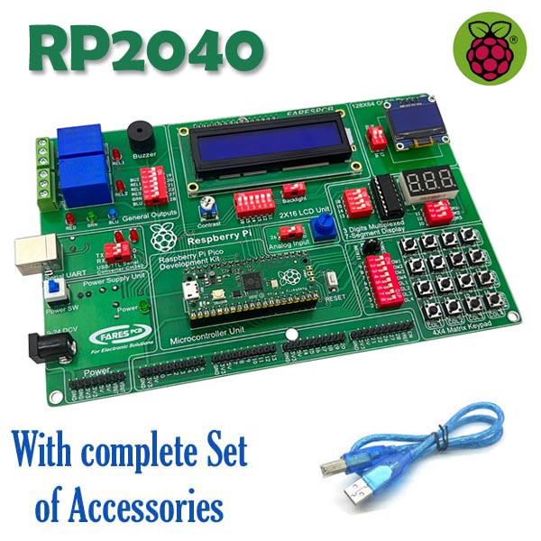 Raspberry Pi Pico Development & Training Kit Based on ARM RP2040