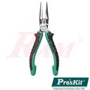 Pro'sKit® 1PK-709DS Dual Color Long Nose Plier 166mm (6.5")