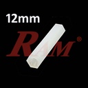 Plastic Hex Spacer 12mm F/F - Standoff Spacer
