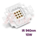 IR SMD LED 10W - Infrared High Power LED 940nm