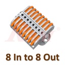 WAGO LT-223-8 - 8 in 8 out Stationary Type Universal Compact Wire Wiring Connector