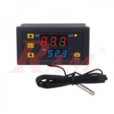 W3230 Panel Type Programmable Thermostat Temperature Control Switch Relay