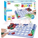 Kids Electric Circuit Kit NO.112 - 16 Parts Maze Challenge UFO DIY STEM Toys Educational Electronics for Learning