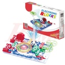 Kids Electric Circuit Kit NO.500 - 56 Parts Maze Challenge UFO DIY STEM Toys Educational Electronics for Learning 