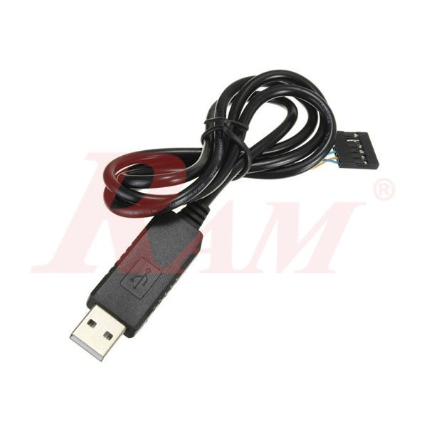 FT232 FTDI 6Pin USB to Serial TTL Converter Cable