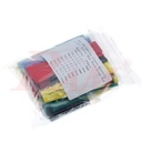 Bag of Heat Shrink 164pcs/set Color كيس شرنك مكرونة حراري للعزل ملون 164 قطعة