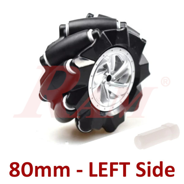 Mecanum Wheel 80mm + Coupling