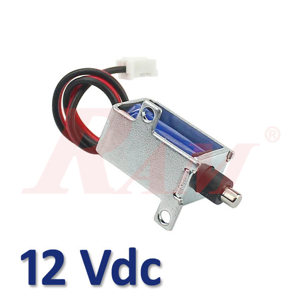 LY-011C DC12V Small Electromagnetic Linear Electric Solenoid Lock