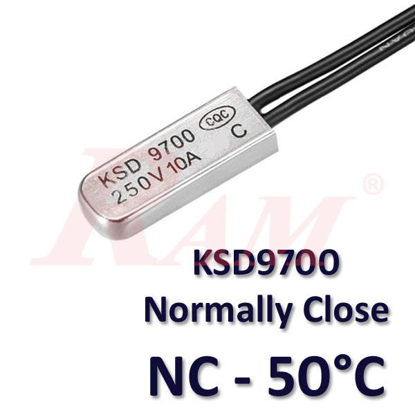 KSD9700 Normally Close (NC) Thermal Switch