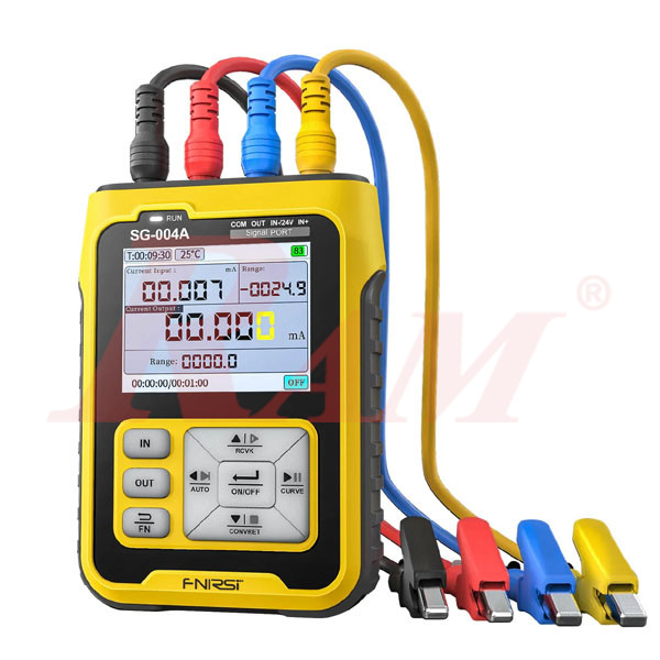 FNIRSI® SG-004A Signal Generator & Calibrator 4-20mA 0-24V (Current, Voltage, PWM & Thermocouple Simulator)