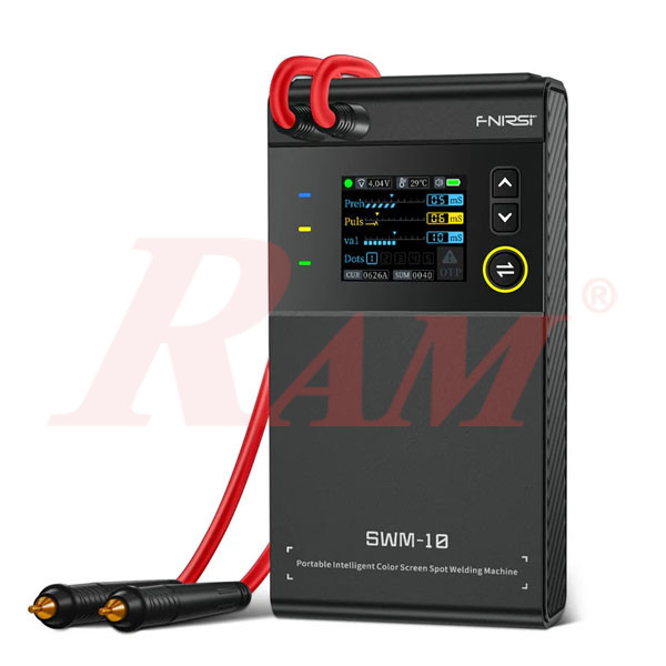 FNIRSI® SWM-10 Portable Intelligent Color Screen Spot Welding Machine