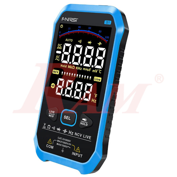 FNIRSI® S1 Large Screen Digital Display Smart Multimeter افوميتر ذكي اتوماتيك بشاشة عرض كبيرة وقراءة واضحة رقمية