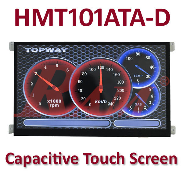 HMT101ATA-D Smart TFT LCD Module – 10.1" Capacitive Touch Display - TOPWAY بدون فريم