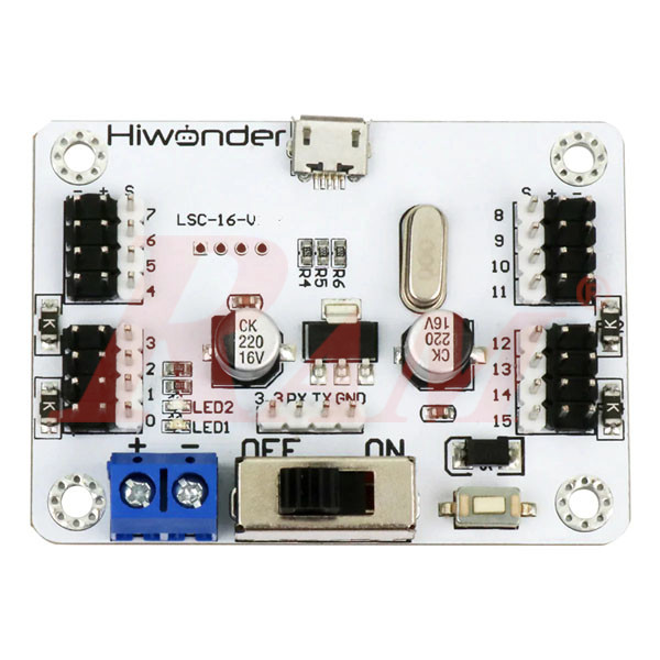 LSC-16 16-Channel Servo Controller ARM Cortex-M3 Arduino Compatible With Over-Current Protection