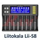 LiitoKala® Lii-S8 Smart Intelligent Battery Charger - 8 Battery Slots
