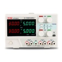 UTP3305-II Switching Triple Output DC Programmable Power Supply 0~32V 0~5A  0~30V 0~5A باور صبلاي معملي بالمحول متغير بالحماية 2 مخرج من 0 الي 32 فولت و من 0 الى 5 امبير + 1 مخرج ثابت 5 فولت 3 امبير