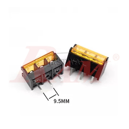 [RPC.3.POWER.ROSETTA3PIN] RPC3 - 3 Pin Barrier Terminal Block With Cover Pitch 9.5mm