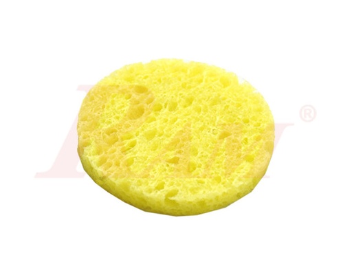 [SPONGE.50MM.CHINA] Replacement Sponge for Soldering Iron Stand - Round 50mm سفنجة حامل كاوية دائرية قطر 50مم