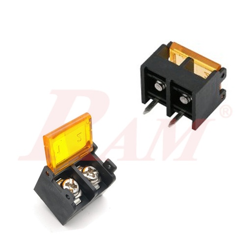 [RPC.2.POWER.ROSETTA2PIN] RPC2 - 2 Pin Barrier Terminal Block With Cover Pitch 9.5mm
