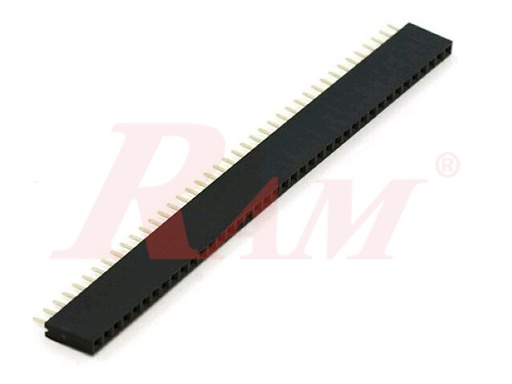 [PH2.1X40.FEMALE] PH2 - Pin Header Female 1x40 Straight 2.54mm
