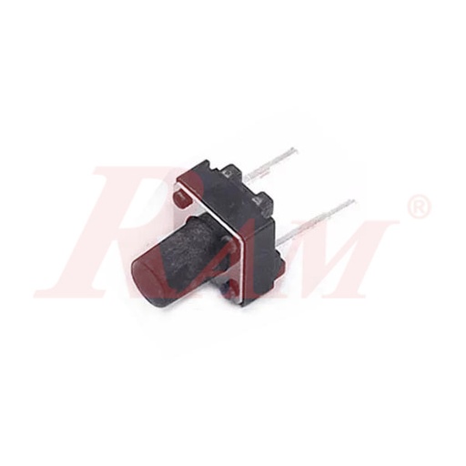 [PRESS2PIN.LONG] Press 2pin 6x6x9 mm Tack Switch مفتاح برس 2 طرف مقاس 6×6×9 ملم