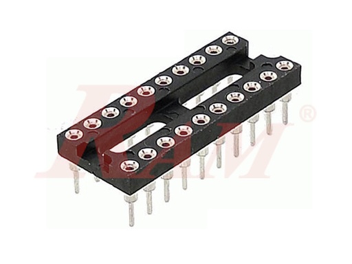 [R10.10] IC Socket R10+10 - Machine Tooled Base 20 pin