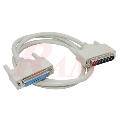 [PARALLEL.CABLE1.5M] كابل 25 طرف D-Sub 25 طول 1.5 م
