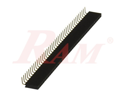 [PH4.1X40.FEMALE.RA] PH4 - Pin Header Female 1x40 Right Angle 2.54mm