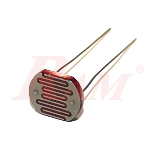 [LDR.MID.12MM] LDR Medium Size 12mm Photoresistor (CDS)