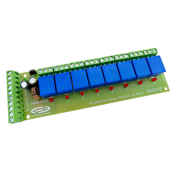 8 Output Relay Module Works on (5V-40V) Signal - New Upgraded Model ...