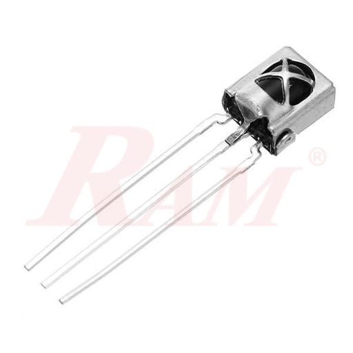 [IR.RX.3PIN.TV] حساس مستقبل إشارة ريموت - تحت الحمراء - تردد 38 كيلو هرتز موديل KSM803
