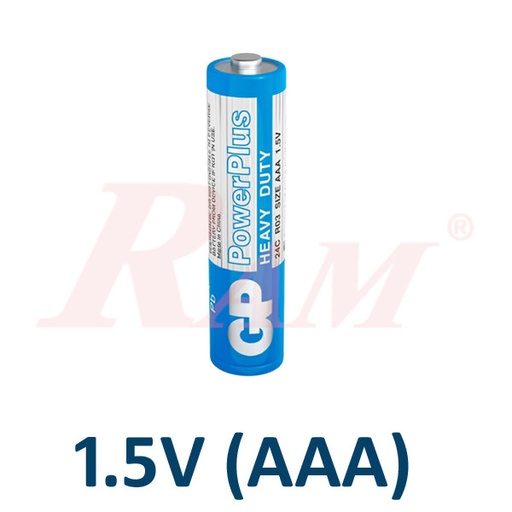 [BATTERY1.5V.AAA] Battery 1.5V AAA Size - GP حجر بطارية قلم مقاس AAA