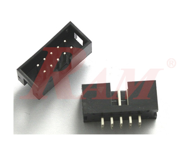 IDC10 Male Polarized (FC10-PCB) | RAM Electronics website