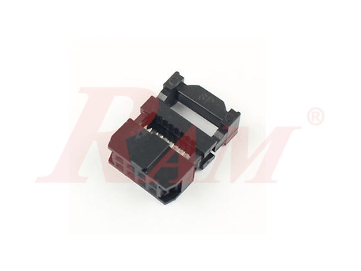 [FC8.CABLE] IDC8 Female (FC8-Cable) سوكت IDC للكبلات الفلات