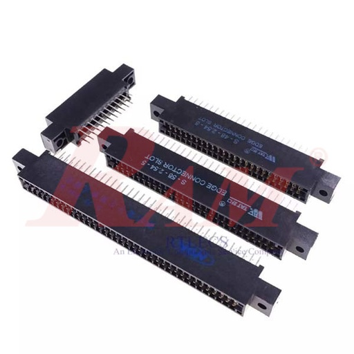 [CARTAGE86] Edge Connector 86 Pin Slot 2.54 mm Pitch - PCB Card Gold Finger Socket Mounting ears Board DI
