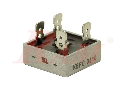 [BRIDGE.35A.KBPC3510] Bridge Rectifier 35 Ampere - Square Shape