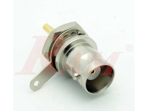 [BNC.FEMALE] BNC Female Chassis Mount سوكت BNC انثى على شاسية