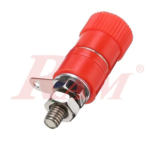 [AD35.RED] Banana Female Plug 4mm - Red Color
