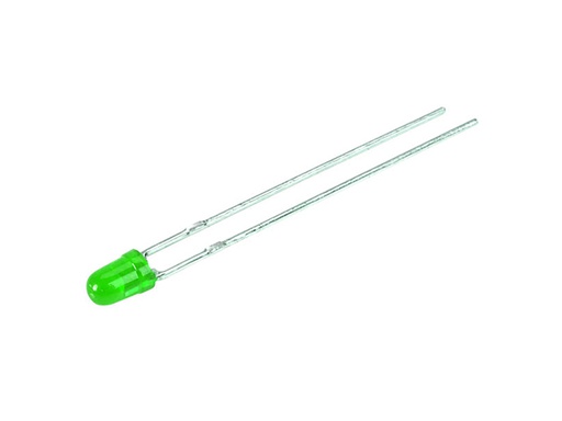 [3MM.LED.GG] LED 3mm Green Color ليد 3مم لون اخضر