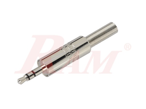 [AD45] Audio Plug 3.5mm Stereo - Metal Casing (AD45) سوكت صوت استريو مقاس 3.5ملي