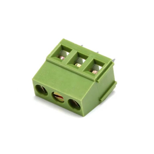 [R.6.ROSETA.3PIN] 3 Pin PCB Screw Terminal Block Pitch 5mm - 14.1mm Long (R.6)