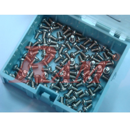 [NAIL.3X05MM] Bolt +M3x06 mm (100 Screws/bag) مسامير M3×6 مم – 100 قطعة
