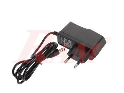 [ADAPTER.FIXED.9V.1A] Wall Power Adapter 9Vdc 1A - High Quality Adapter ادابتور 9 فولت ثابت 1 امبير