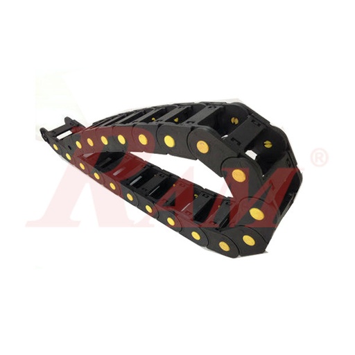 [CABLE.CHAIN.H35W65] Cable Drag Chain (Height 35mm - Width 65mm) 1 Meter جراب كبلات قابل للثني