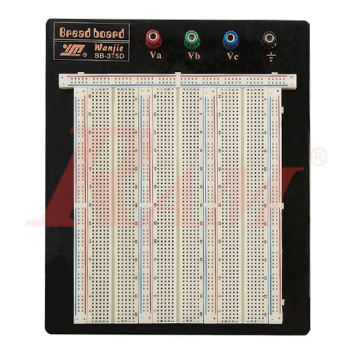 [BB3T5D.BB] BB-3T5D Breadboard 2390 Tie Point - Metal Base