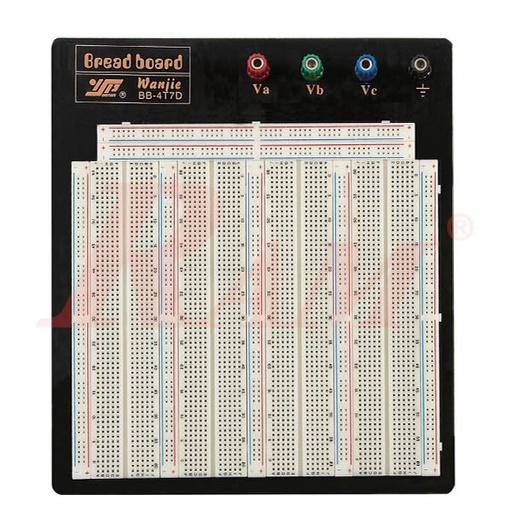 [BB4T7D.BB] BB-4T7D Breadboard 3220 Tie Point - Metal Base
