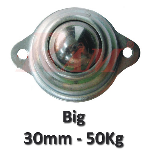 [RO.WHEEL.CASTER.BIG] Metal Caster Wheel 30 mm - Robot Wheel (Max. load 50Kg)