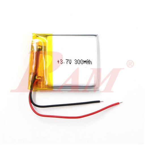 [BT.502025P.300MAH] Polymer Li-Ion 3.7V 300mAh Single Cell Battery